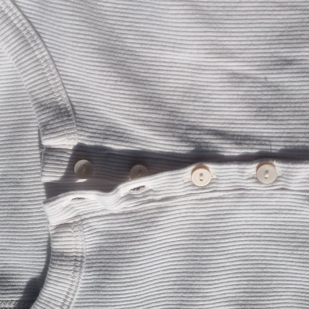 SO White Ribbed Top - Picture 3 of 6